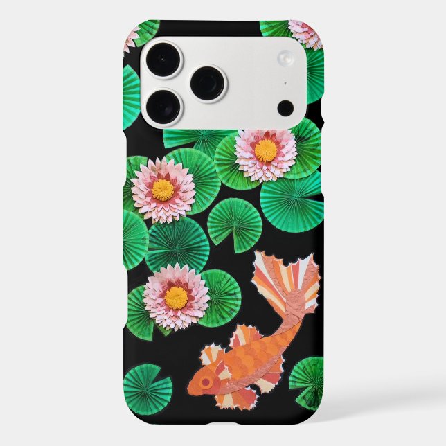 The Paper Koi Pond Case-Mate iPhone Case (Back)