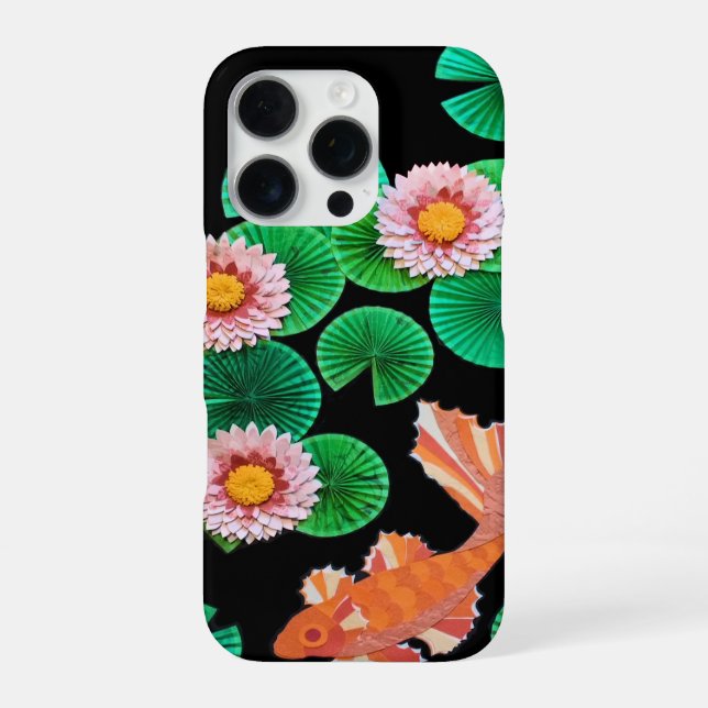 The Paper Koi Pond iPhone Case (Back)