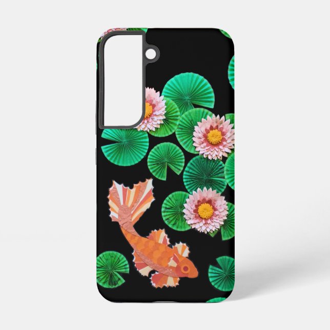 The Paper Koi Pond Samsung Galaxy S22 Case (Back)