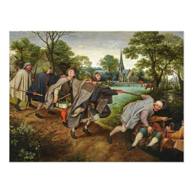 The Parable of the Blind Leading the Blind Photo Print (Front)