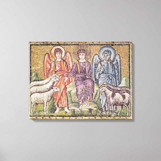 The Parable of the Good Shepherd Canvas Print (Front)