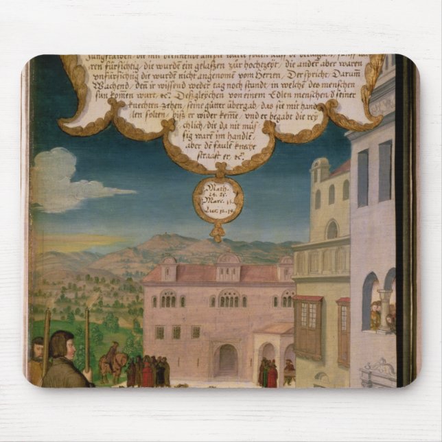 The Parable of the Wise and Foolish Virgins Mouse Pad (Front)