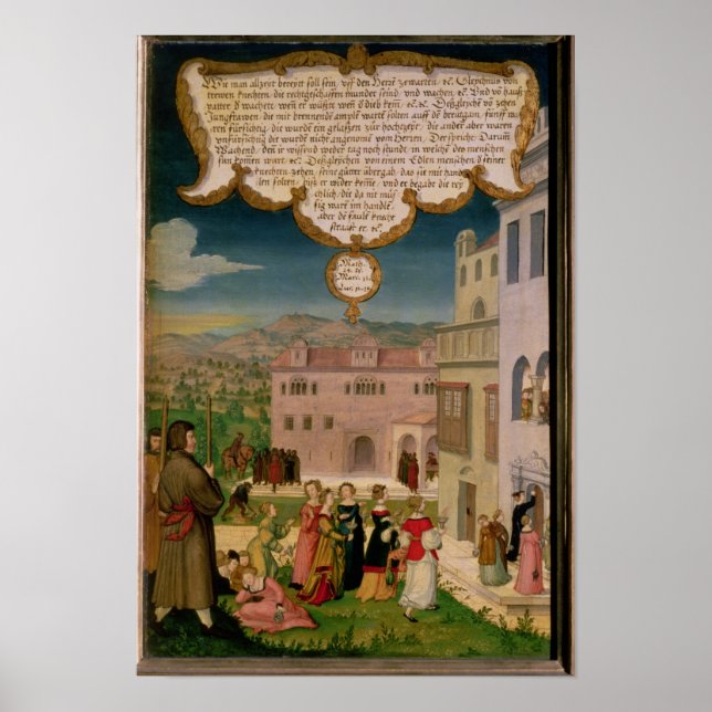 The Parable of the Wise and Foolish Virgins Poster (Front)