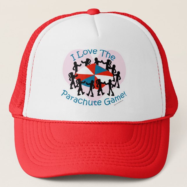 The Parachute Game Trucker Hat (Front)