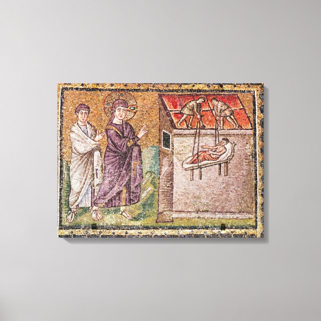 The Paralytic of Capharnaum Canvas Print (Front)