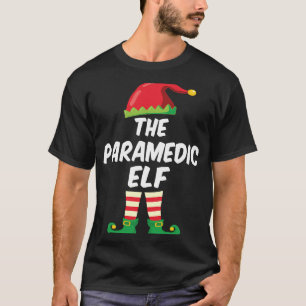 The Paramedic Elf Family Matching Christmas Costu T-Shirt