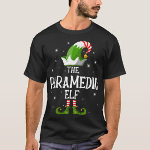 The Paramedic Elf Family Matching Group Christmas T-Shirt