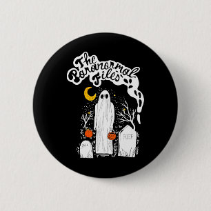 The Paranormal Files Cemetery Ghost  6 Cm Round Badge