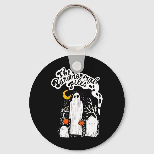 The Paranormal Files Cemetery Ghost  Key Ring (Front)