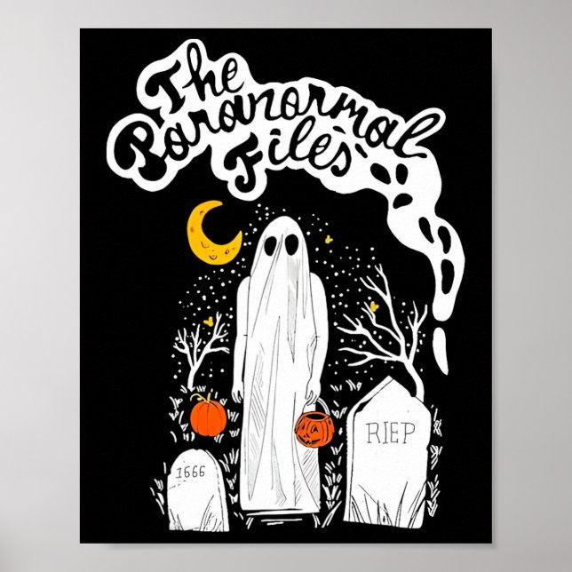 The Paranormal Files Cemetery Ghost  Poster (Front)
