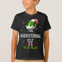 The Paraprofessional Elf Family Matching Christmas