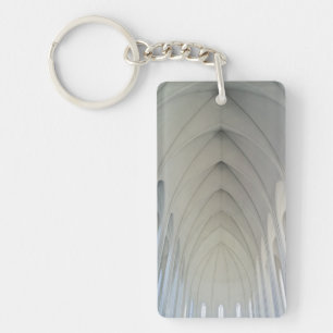 The parish church and landmarks of Reykjavik Key Ring