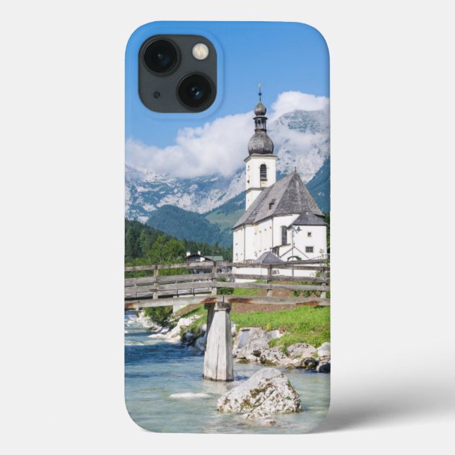 The parish church of Ramsau Case-Mate iPhone Case (Back)