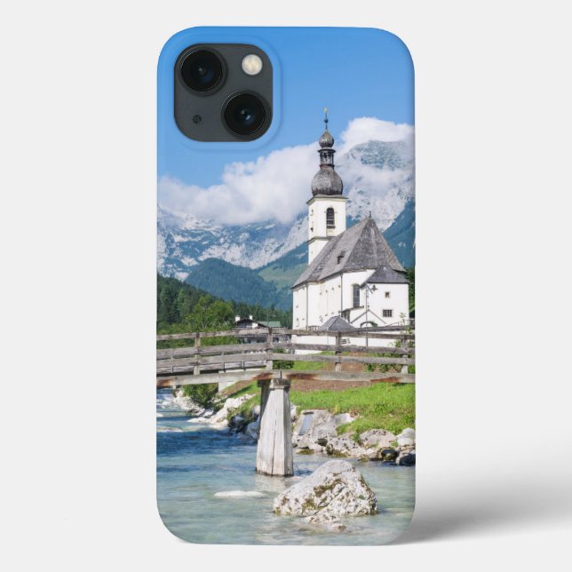 The parish church of Ramsau Case-Mate iPhone Case (Back)