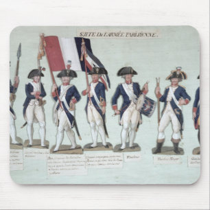 The Parisian Army during the French Mouse Pad