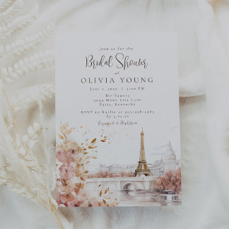 The Parisienne Bridal Shower Invitation