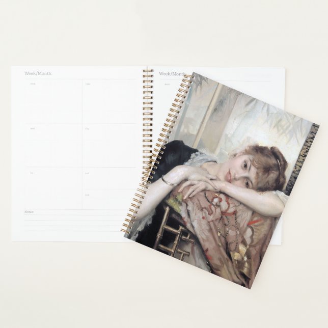 The Parisienne by Albert Edelfelt 1883 Planner (Display)