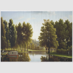 The Park at Mortefontaine (by Bidaud) Tissue Paper