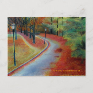 The Park By Indian Rd Inwood NY Postcard