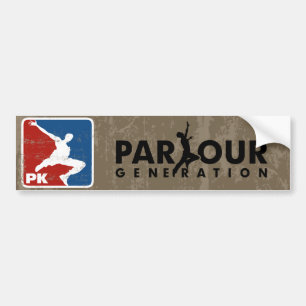 The Parkour Bumper Sticker