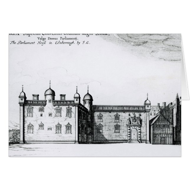 The Parliament House in Edinburgh (Front Horizontal)