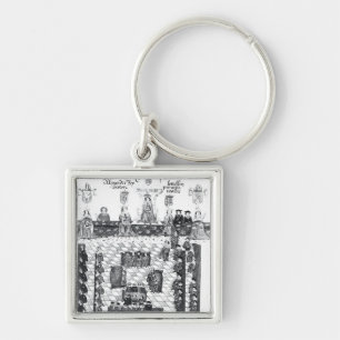 The Parliament of Edward I Key Ring
