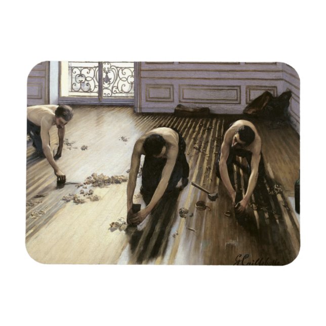 The Parquet Planers, 1875 Magnet (Horizontal)