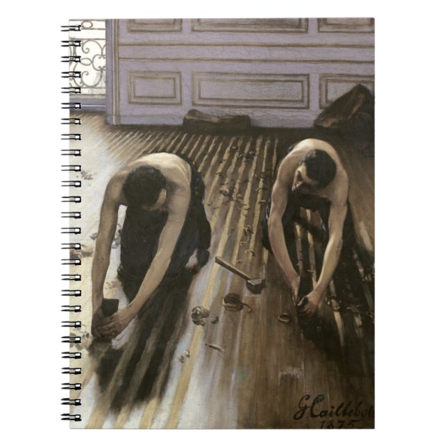 The Parquet Planers, 1875 Spiral Notebook (Front)