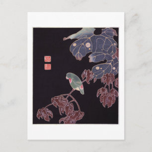 The Parrot, Jakuchū Postcard