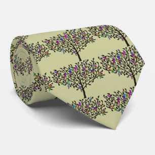 The Parrot Tree Tie