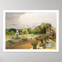 The Parterre, Harewood House near Leeds, pub. by T