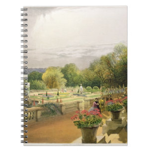 The Parterre, Harewood House near Leeds, pub. by T Spiral Notebook