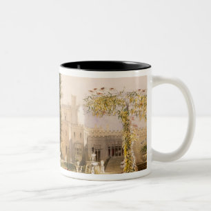 The Parterre in the Gardens at Wilton, the seat of Two-Tone Coffee Mug