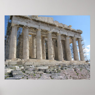 The Parthenon - 5th century BC Poster