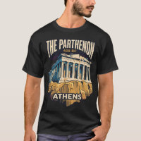 The Parthenon Athens Greece Vintage Travel Poster 