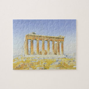 The Parthenon, c.1834 (w/c over pencil on paper) Jigsaw Puzzle