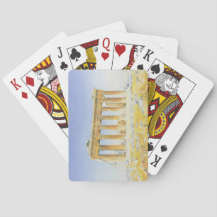 The Parthenon, c.1834 (w/c over pencil on paper) Playing Cards