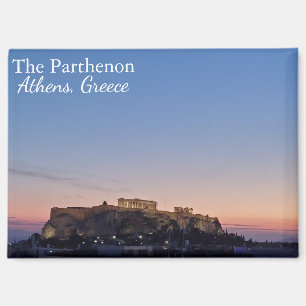 The Parthenon Greece at Sunset Souvenir Magnet