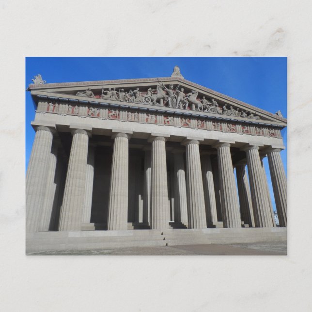 The Parthenon, Nashville Postcard (Front)