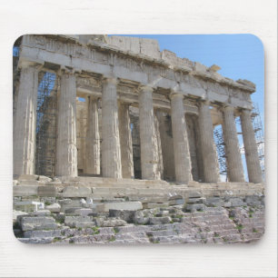 The Parthenon sits on the most sacred site Mouse Pad