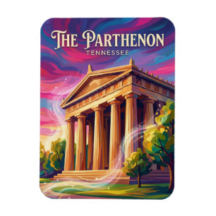 The Parthenon Tennessee Magnet