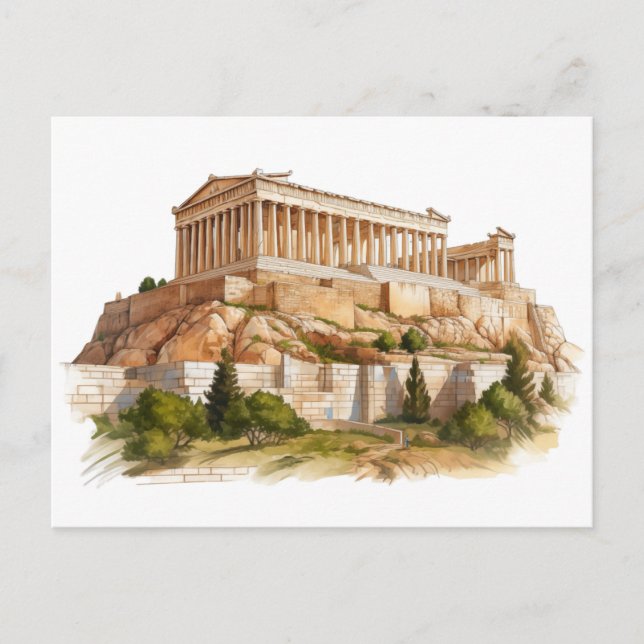 The Parthenon: Timeless Legacy of Ancient Greece Postcard (Front)