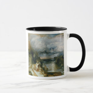 The Parting of Hero and Leander (oil on canvas) Mug