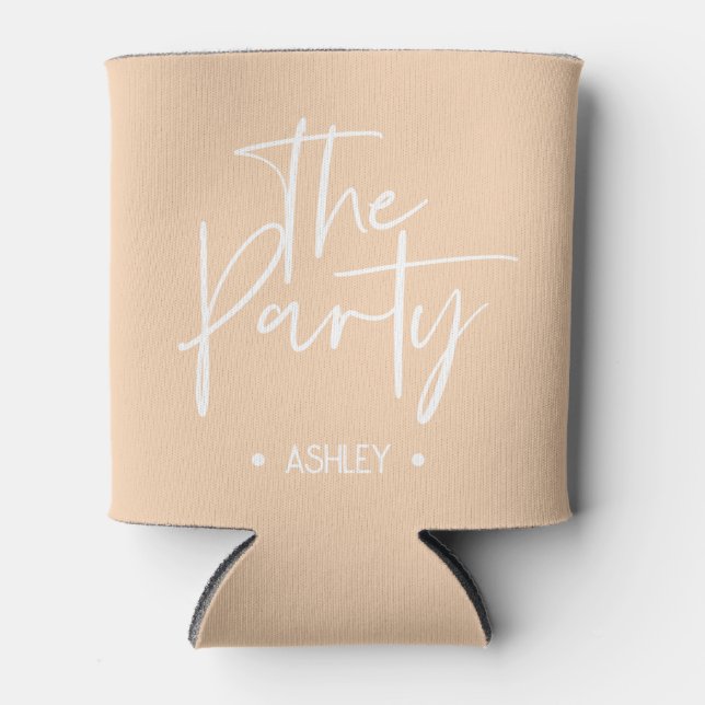 The Party Bachelorette Party Can Cooler Boho (Front)