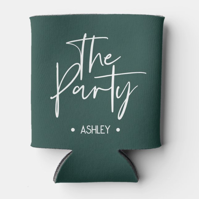 The Party Bachelorette Party Can Cooler Boho (Front)