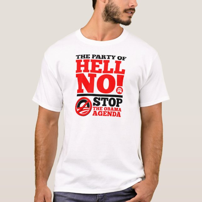 The Party of Hell No T-Shirt (Front)