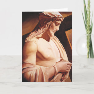 "The Passion" Jesus Watercolor Art Card