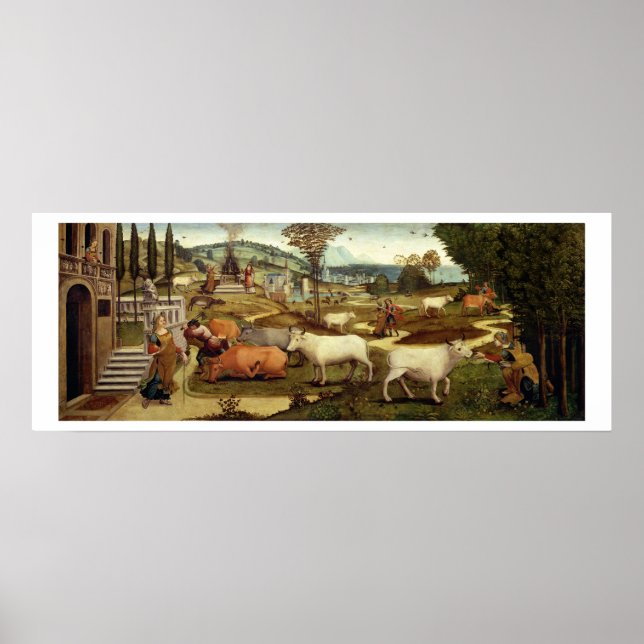 The Passions of Pasiphae, wife of King Minos of Cr Poster (Front)