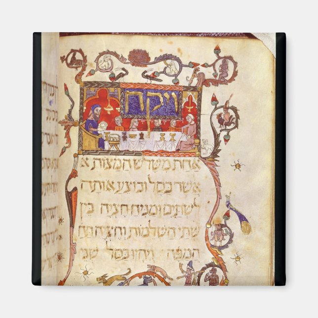 The Passover Meal, Northern Spain Magnet (Front)