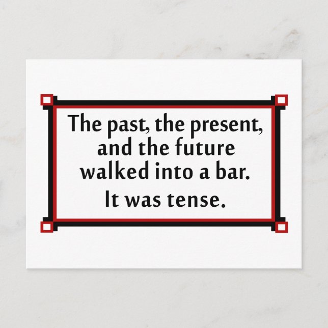 The past, the present, and the future postcard (Front)